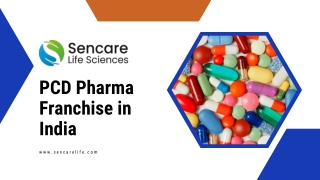 Top PCD Pharma Franchise in India