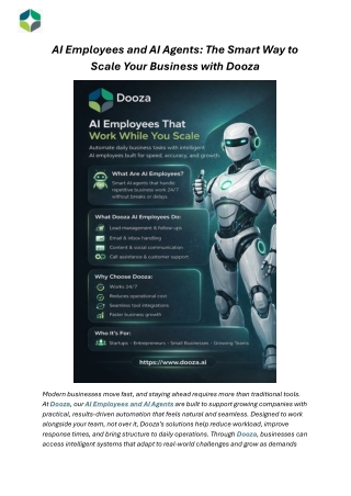 AI Employees and AI Agents