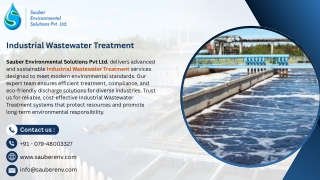 Industrial Wastewater Treatment