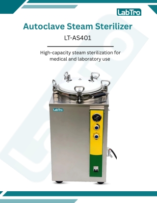 Autoclave Steam Sterilizer LT-AS401 - Scientific Equipment
