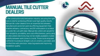 tile cutter