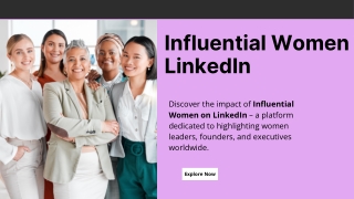 Influential Women Linkedin: Empowering Women Leaders & Professionals