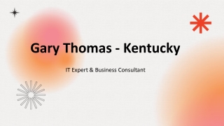 Gary Thomas (Kentucky) - A Clarity-to-Action Planner