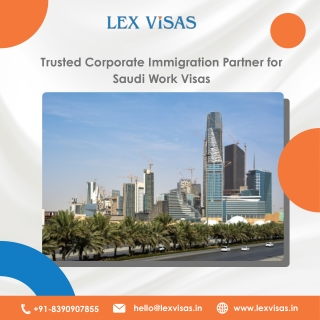 Saudi Arabia Work Visa for Indians | Complete Guide 2026 | Lex Visas