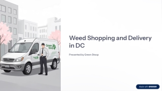Weed Shopping and Delivery in DC