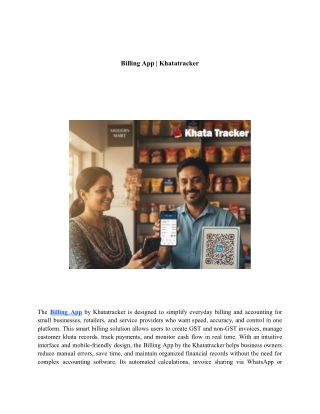 Billing App _ Khatatracker