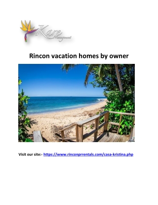 Rincon vacation homes by owner