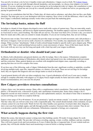 Calgary Invisalign Provider: What to Know Before Your Consultation