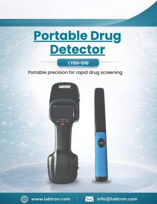  Portable Drug Detector LTDD-D10 - Portable Narcotics Detector