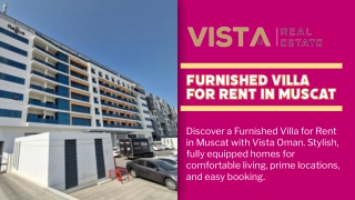 Furnished Villa for Rent in Muscat