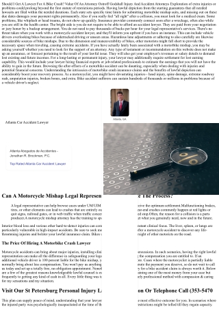 Bike Mishap Lawyer: Your Vital Overview To Legal Support After A Collision