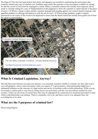 Recognizing The Function Of A Criminal Defense Attorney: Why Expertise Issues