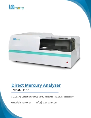direct mercury analyzerDirect Mercury Analyzer LMDAM-A100 - Solid Liquid Mercury