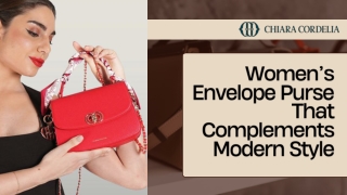 women's envelope purse