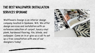 The Best Wallpaper Installation Services Spokane