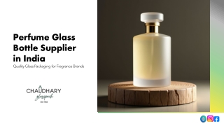 Perfume Glass Bottles by Chaudhary Glasspack India (2)