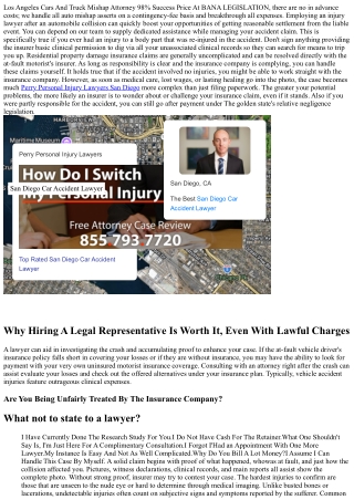 Pros And Cons Of Employing A Lawyer After An Automobile Mishap