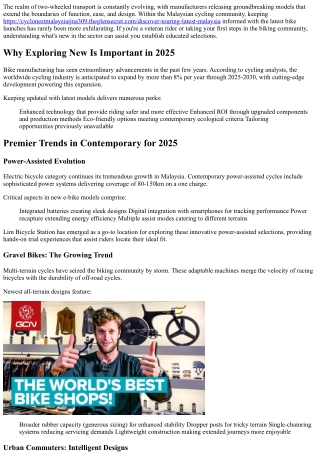 Trusted Kids Bike Shop Malaysia