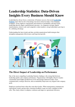 Leadership Statistics