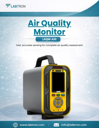 Air Quality Monitor LAQM-A10 - Indoor Air Quality Monitor