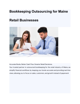 Bookkeeping Outsourcing for Maine Retail Businesses (1)