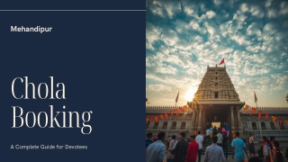 How to Do Mehandipur Balaji Chola Online Booking Step by Step