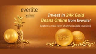 Gold Bean: A New Form Of Physical Gold You Can Buy Online At Everlite