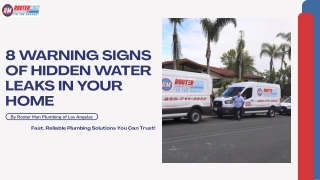 8 Warning Signs of Hidden Water Leaks in Your Home