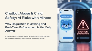 Chatbot Abuse Risks For Minors Need Real Safety