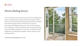 Sliding Doors in Toronto