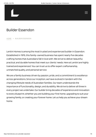 Builders Essendon