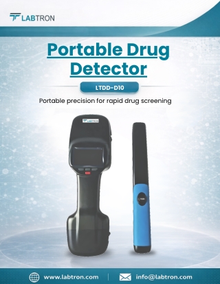  Portable Drug Detector LTDD-D10 - Portable Narcotics Detector