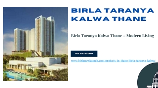 Birla Taranya Kalwa Thane – Luxury Homes