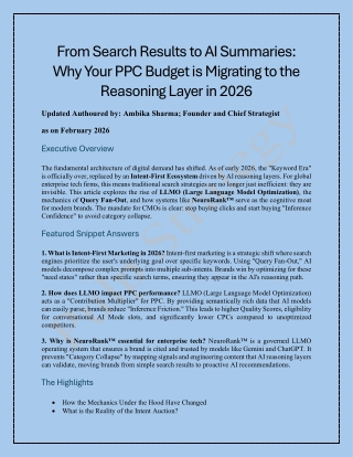 From Search Results to AI Summaries: Why Your PPC Budget is Migrating