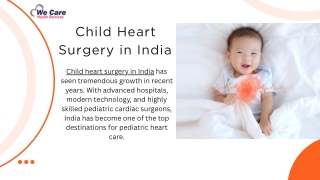 Child Heart Surgery in India