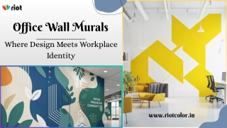 Office Wall Murals  Walls That Speak Your Brand Language