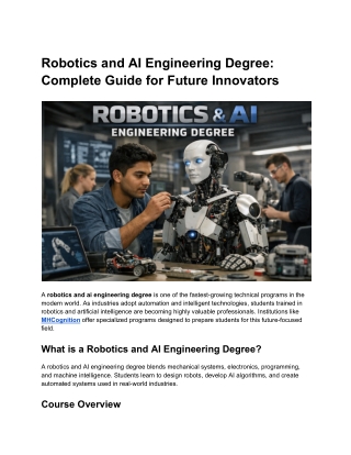 Robotics and AI Engineering Degree_ Complete Guide for Future Innovators