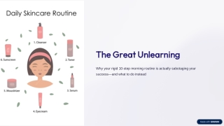The Great Unlearning: Why Your 10-Step Routine is Failing You