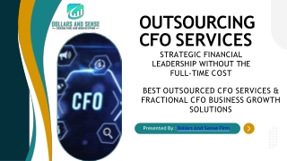 OUTSOURCING CFO SERVICES
