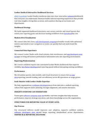 Looker - Looker Studio