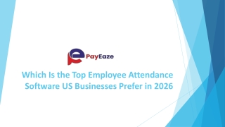 Which Is the Top Employee Attendance Software US