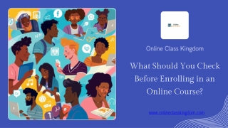 What Should You Check Before Enrolling in an Online Course