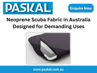 Neoprene Scuba Fabric in Australia Designed for Demanding Uses