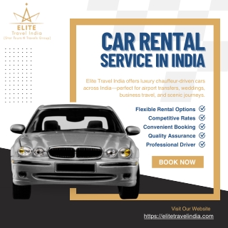 Car Rental Service In India