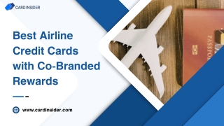 Best Airline Credit Cards with Co-Branded Rewards