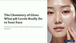 The Chemistry of Glow: What $pH$ Levels Really Do to Your Face