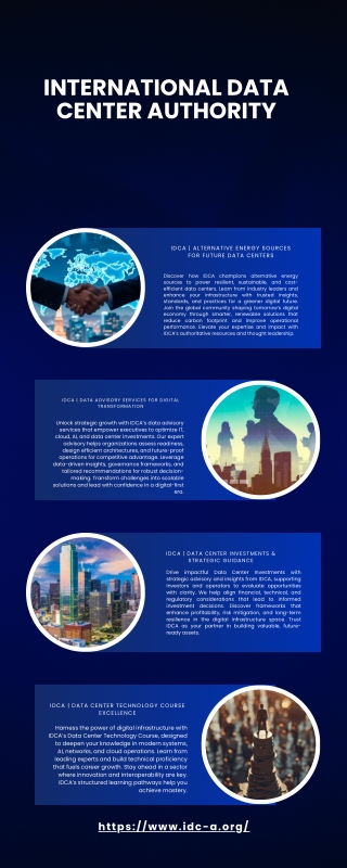 IDCA | Data Center Design Certification Authority