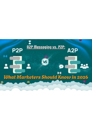 A2P Messaging vs. P2P: What Marketers Should Know in 2026