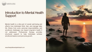 Anxiety Treatment West Palm Beach, Mental Health Therapist in Palm Beach