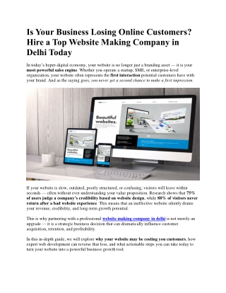 Is Your Business Losing Online Customers